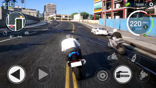 Real Moto Corrida screenshot 5