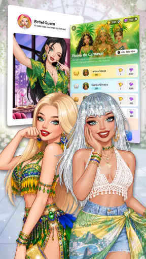 Rebel Glam: Jogos de Vestir screenshot 4
