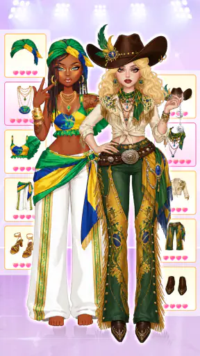 Rebel Glam: Jogos de Vestir screenshot 8