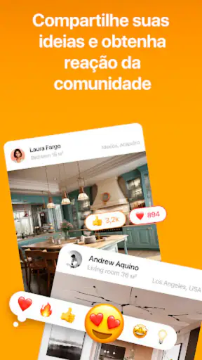 Decoração de interior de casa screenshot 7