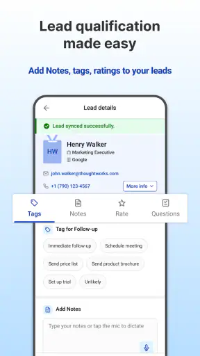 RX Lead Manager App screenshot 6