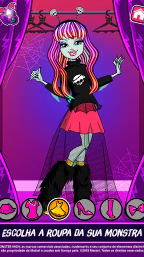 Salão de Beleza Monster High™ screenshot 2