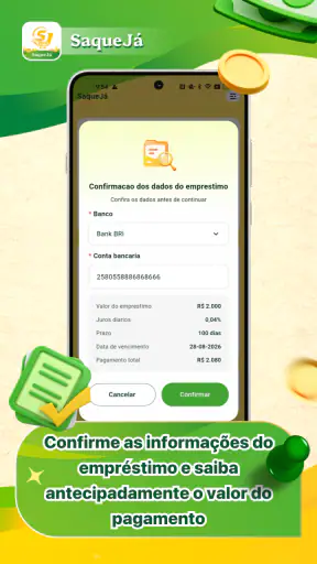 SaqueJá – Empréstimo Seguro screenshot 3