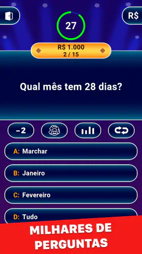 Jogo do Milhão 2026 screenshot 11