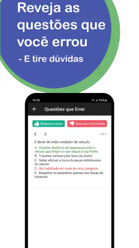 Simulado Prova CNH screenshot 7