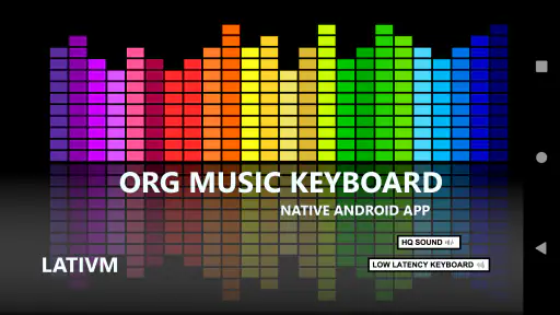 Simulador Teclado Musical ORG screenshot 1