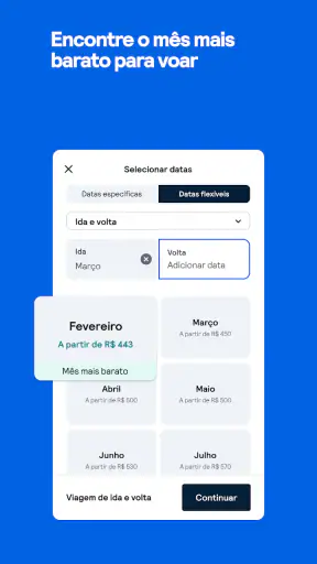 Skyscanner Voos Hotéis Carros screenshot 3