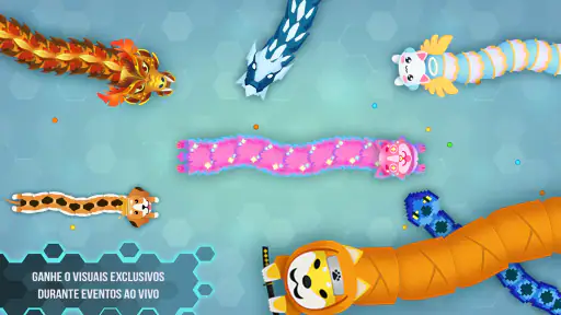 Snake.io Jogos .io da Cobra.io screenshot 3