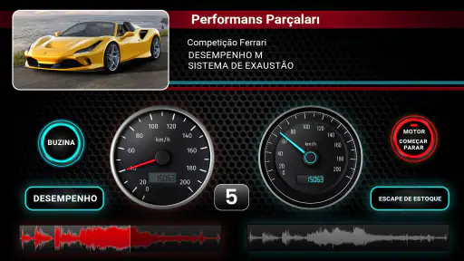 Sons do motor - pedal de gás screenshot 2
