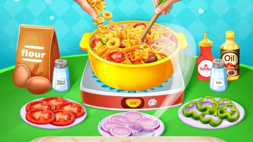 sorvete cone Bolinho cozimento screenshot 7