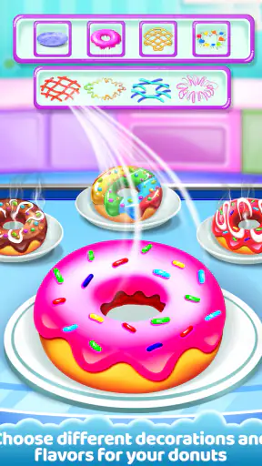 sorvete cone Bolinho cozimento screenshot 8