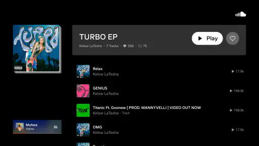 SoundCloud - música e áudio screenshot 9