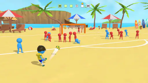 Super Goal - Stickman Futebol screenshot 7