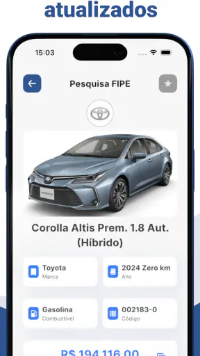 Tabela FIPE pela placa 2026 screenshot 2