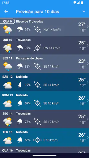 Tempo Brasil Clima XL PRO screenshot 6