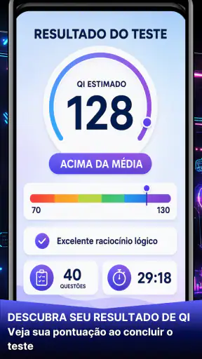 Teste de QI: Raciocínio Lógico screenshot 3