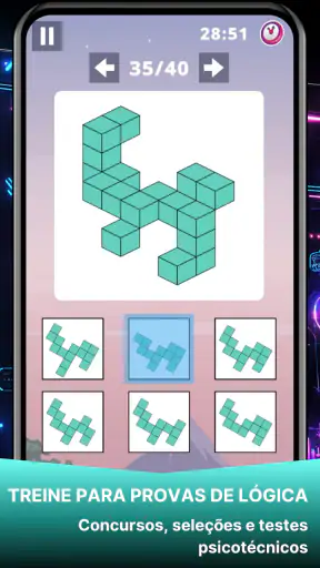 Teste de QI: Raciocínio Lógico screenshot 6