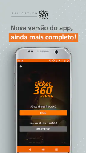 Ticket360 Ingressos e Eventos screenshot 1