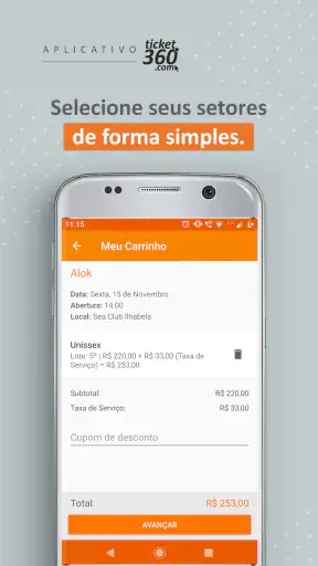 Ticket360 Ingressos e Eventos screenshot 5