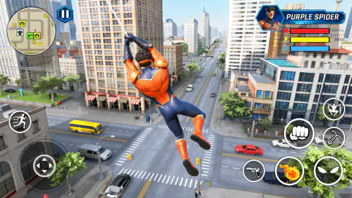 Titan Rope Hero: Vice City screenshot 10