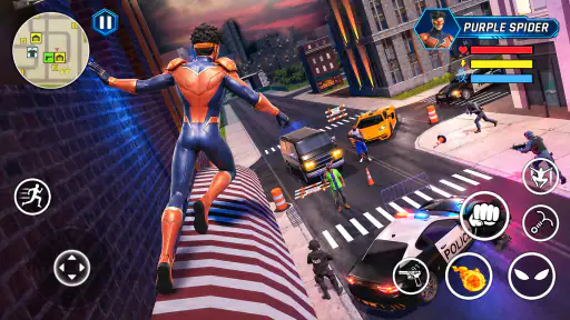 Titan Rope Hero: Vice City screenshot 6