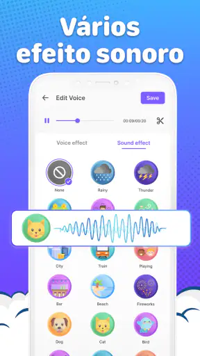 Voice Changer by Sound Effects screenshot 3