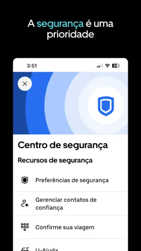 Uber: Táxi, Uber Moto e mais screenshot 3