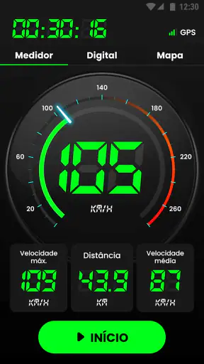 Velocímetro Digital - Odômetro screenshot 2