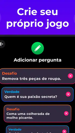 Verdade ou Desafio - Jogo +18 screenshot 12