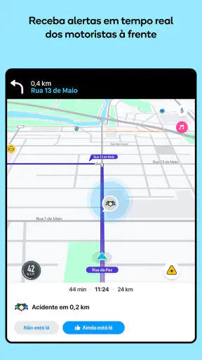Waze – GPS e Trânsito ao vivo screenshot 10