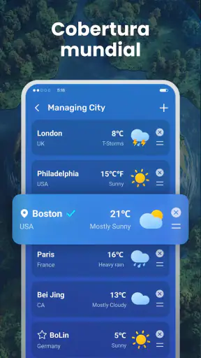Previsão do tempo: Live Alerts screenshot 6