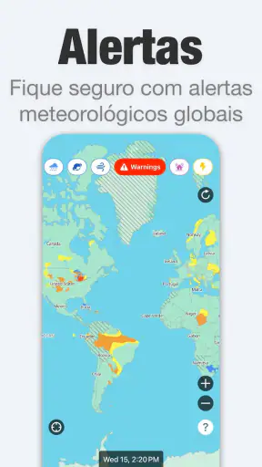 Weathernews Previsão do tempo screenshot 4
