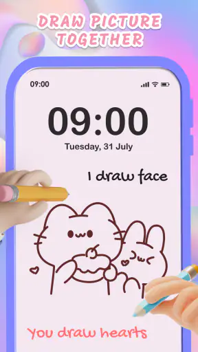 WeDraw: Lockscreen Drawing screenshot 5