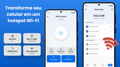 Wi-Fi Portátil - Hotspot Móvel screenshot 5