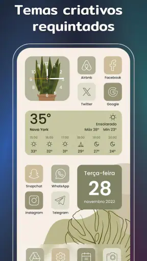 Widgets e Temas: iWidgets screenshot 4