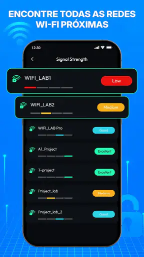 WiFi Master Mostrar senha WiFi screenshot 3