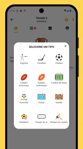 Winner - Gerenciar torneios screenshot 1