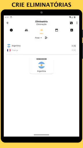 Winner - Gerenciar torneios screenshot 12