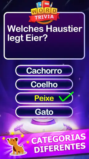 Word Trivia: Quiz e Perguntas screenshot 2