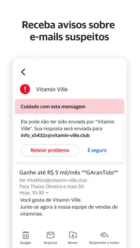Yahoo Mail – e-mail organizado screenshot 5