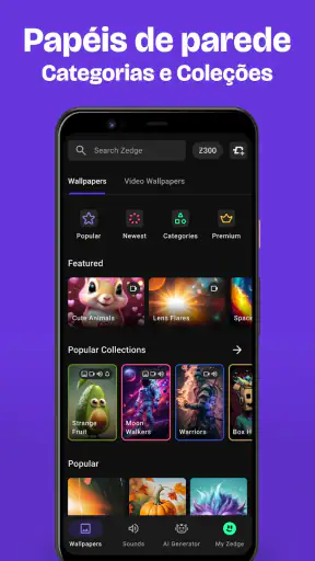 Zedge™ Papéis de Parede screenshot 9