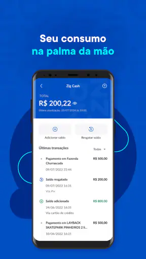 Zig: Ingressos e consumo fácil screenshot 7