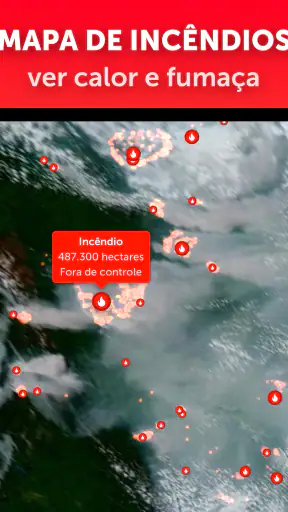 Zoom Earth - Mapa do Tempo screenshot 7